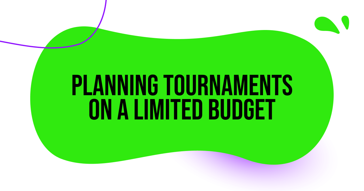 Planning tournaments on a budget