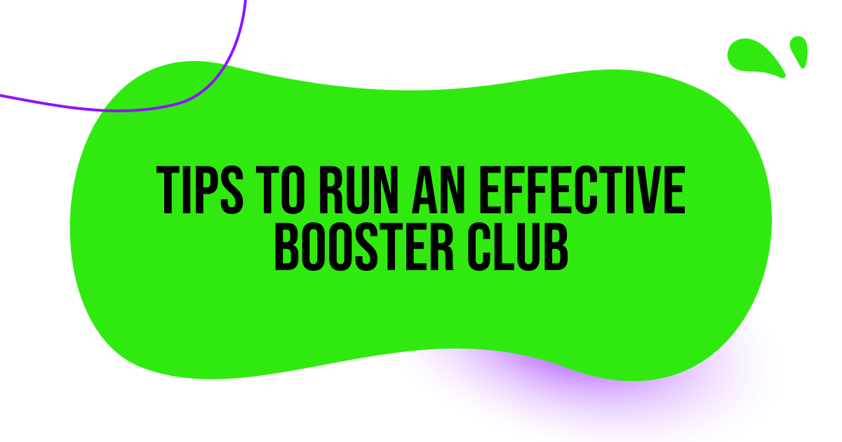 Tips to run an effective booster club