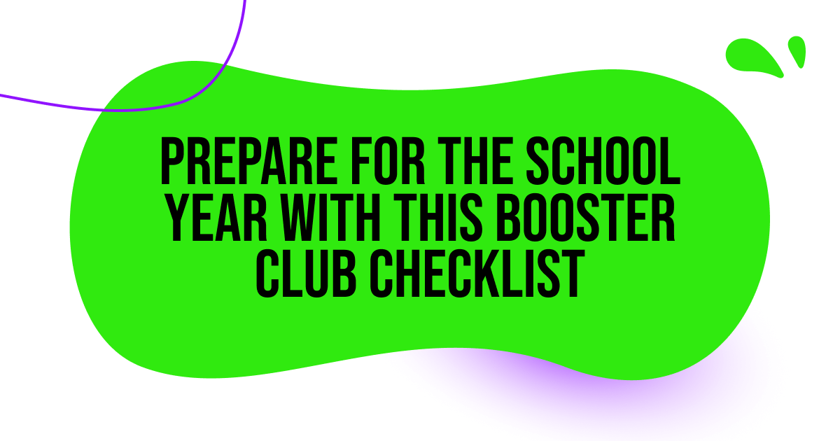 Prepare for the School Year with this Booster Club Checklist